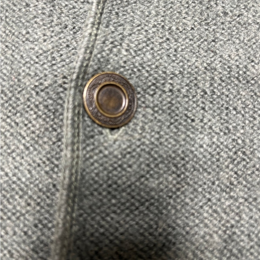 Pendleton Green Wool Cardigan with Button Closure - Picture 3 of 7